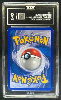 2002 Pokemon Legendary Collection Onix Reverse Holo #84/110 TAG 9 - Image 2