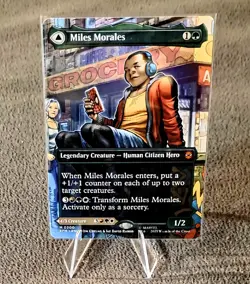 Magic The Gathering Miles Morales/Ultimate Spider-Man 0200 Mythic Rare Non-Foil - Image 1