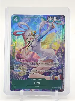 UTA 2025 ONE PIECE CARRYING WILL SUPER RARE ALT ART E #OP13-023 Q0646 - Image 1