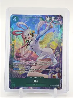 UTA 2025 ONE PIECE CARRYING WILL SUPER RARE ALT ART D #OP13-023 Q0646 - Image 1