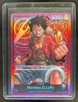 2022 One Piece Monkey D. Luffy ST01 Errata #001 - Image 1
