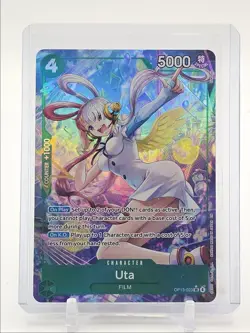 UTA 2025 ONE PIECE CARRYING WILL SUPER RARE ALT ART C #OP13-023 Q0646 - Image 1