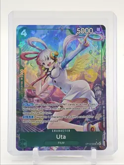 UTA 2025 ONE PIECE CARRYING WILL SUPER RARE ALT ART B #OP13-023 Q0646 - Image 1