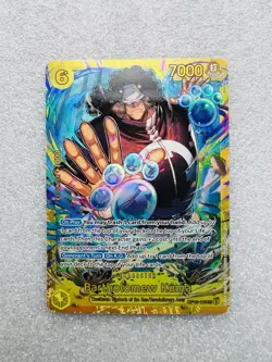 Bandai One Piece CCG Bartholomew Kuma OP12-119 SEC Full Art Holo 7000 Power - Image 1