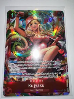 Kujyaku Alt Art OP11-004 SR A Fist of Divine Speed English One Piece TCG - Image 1