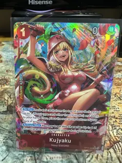 Kujyaku Alt Art OP11-004 SR A Fist of Divine Speed English One Piece TCG - Image 1