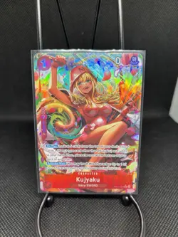 Kujyaku Alt Art OP11-004 SR A Fist of Divine Speed English One Piece TCG NM - Image 1