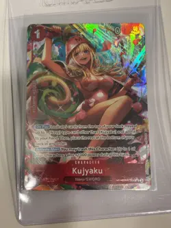 Kujyaku Alt Art OP11-004 SR A Fist of Divine Speed English One Piece TCG NM - Image 1