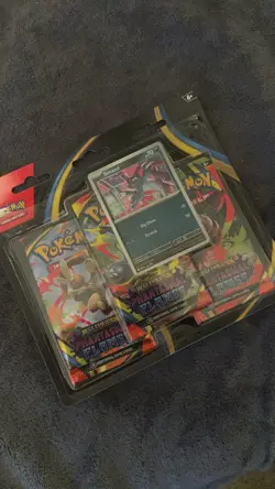 Pokemon TCG: ME - Phantasmal Flames 3-Pack Blister (Sneasel) - BN/Factory Sealed - Image 1