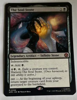 Magic: The Gathering The Soul Stone Spider-Man Mint Condition - Image 1