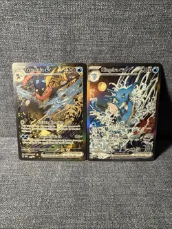 Kingdra Ex 131,Greninja ex 132 Sv / Scarlet & Violet Promo Cards Holo Lot Of 2 - Image 1