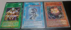 YU-GI-OH! FAKE Novelty Cards Lot Blue Eyes White Dragon Jinzo Chaos Dragon - Image 2