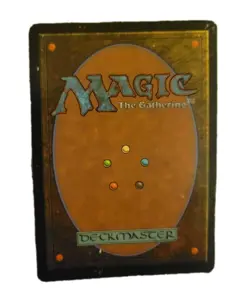 Magic The Gathering Polluted Delta Foil card moderately played - Image 2