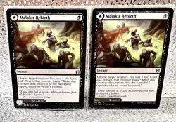 Malakir Rebirth, Zendikar Rising - Magic English MTG- Lot Of 2 - Image 1