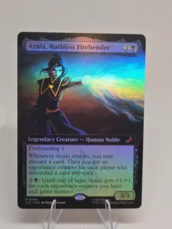 Azula, Ruthless Firebender (Extended Art) FOIL X1 TLE MTG Avatar Eternal FB3 - Image 1