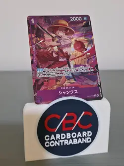 Shanks Alt Art OP13-065 R Carrying on His Will Japanese ONE PIECE Card Game NM - Image 1