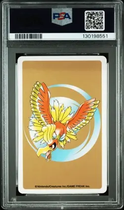 2000 POKEMON GOLD VERSION PLAYING CARDS 250 HO-OH ACE OF SPADES PSA10 - Image 2