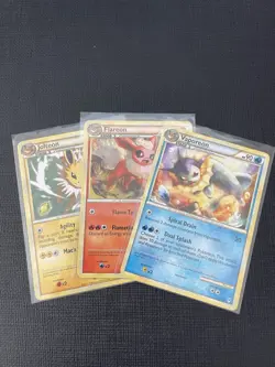 Pokemon Flareon #44/95 Vaporeon #52/95 Jolteon #45/95 HGSS Call of Legends Trio - Image 4