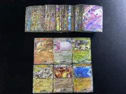 2025 Pokemon TCG S-CHN SWSH Ninetales ex Mewtwo ex G151C 038/151 RR Lot*130 KM47 - Image 1