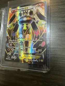 Zygarde EX 54a/124 Fates Collide Alternate Full Art Promo NM Near Mint Pokemon - Image 3