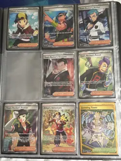 Pokemon Destined Rivals Master Base Set Illustration Sir Binder Lot Moltres 229 - Image 5