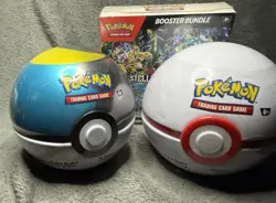 Pokemon TCG Pokeball Tin Brand New Factory Sealed (Premier Ball Pokeball) - Image 2