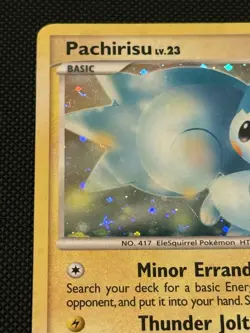 Pokemon Card - Pachirisu Promo DP04 Holo Rare LP - Image 2