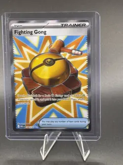 Fighting Gong - 168/132 Ultra Rare Holo NM Pokemon ME01: Mega Evolution - Image 1