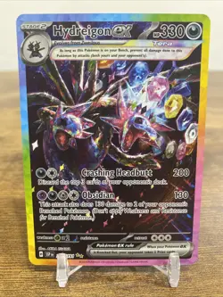 Hydreigon ex 240/191 Sv08: Surging Sparks Holo Pokemon TCG (Pack Fresh) - Image 1