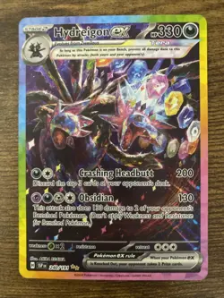 Hydreigon ex 240/191 Sv08: Surging Sparks Holo Pokemon TCG (Pack Fresh) - Image 2