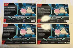 Pokemon TCG Snorlax EX Box Blissey EX Special Collection Brand New Sealed (x4) - Image 2