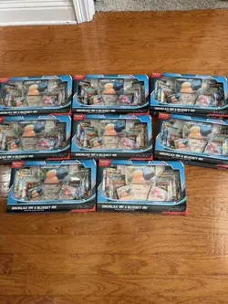 Pokemon Trading Card Game Snorlax ex and Blissey ex Special Collection Box (8) - Image 1