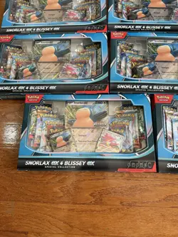 Pokemon Trading Card Game Snorlax ex and Blissey ex Special Collection Box (8) - Image 3