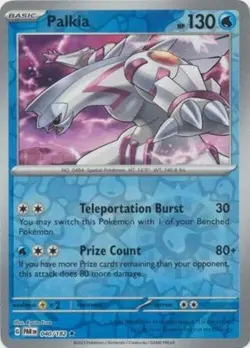Palkia 040/182 Reverse Holo Paradox Rift Pokemon TCG - Image 1