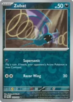 Zubat 110/182 Reverse Holo Paradox Rift Pokemon TCG - Image 1