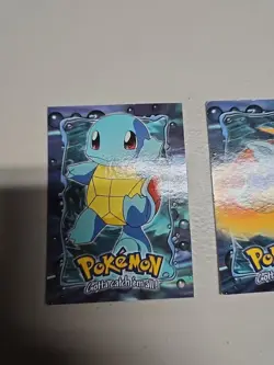 2000 Topps Chrome Pokemon Squirtle Wartortle Blastoise Lot - Image 2