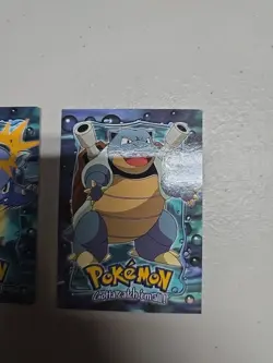 2000 Topps Chrome Pokemon Squirtle Wartortle Blastoise Lot - Image 3