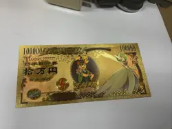 Pokemon Nippon Ginko 24k Gold Foiled Bill Gardevoir Ash Pikachu Collectible - Image 2