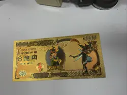 Pokemon Nippon Ginko 24k Gold Foiled Bill Greninja Pikachu Collectible - Image 2