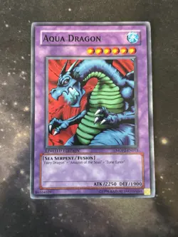 Yugioh Aqua Dragon MDP2-EN013 Limited Edition LP - Image 1