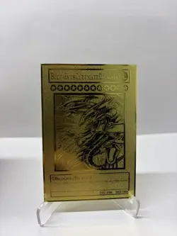 BLUE-EYES WHITE DRAGON 1Metal Yu-Gi-Oh! Card-Collectible Gift Display - Image 1