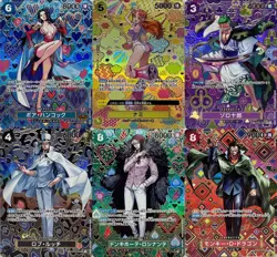 Emperor in the New World OP09 SP 6 Card Set Complete Japan One Piece Card Game - Image 1