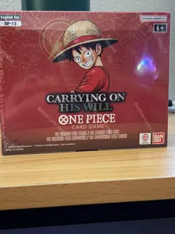 One Piece OP-13 Carrying On His Will Booster Box English SEALED - Image 1
