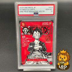 PSA 10 Monkey D Luffy ST21-014 Promo Jump One Piece Magazine 2025 Japanese - Image 1
