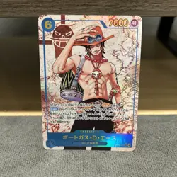 Portgas.D.Ace Alt Art OP13-119 SEC Carrying on His Will One Piece CCG Japanese - Image 1