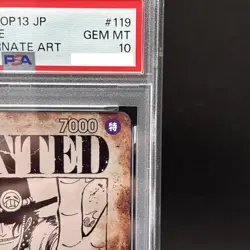 PSA 10 Ace OP13-119 SP Alt Art SEC Wanted Carrying on His Will One Piece Card JP - Image 3