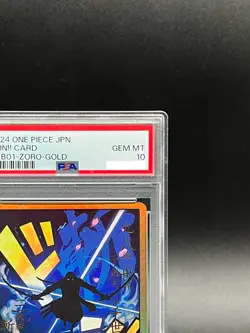 PSA 10 DON Card Zoro Gold Frame ONE PIECE Card The Best PRB-01 Japanese Parallel - Image 3