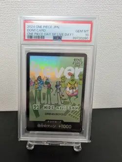 2024 One Piece Day 4ever Don!! Card PSA 10 Japanese Promo Trading Card - Image 1