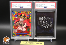 PSA 10 Luffy ONE PIECE Day 2025 P-110 & DON 2set PROMO Japanese ONE PIECE Card - Image 1