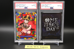 PSA 10 Luffy ONE PIECE Day 2025 P-110 & DON 2set PROMO Japanese ONE PIECE Card - Image 4